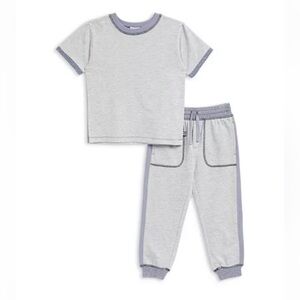 Splendid, NWT, Toddler Boy Cloud Trim Jogger Set, Size 7